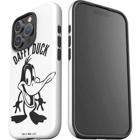 Looney Tunes Daffy Duck Big Head iPhone 16 Pro Impact Case